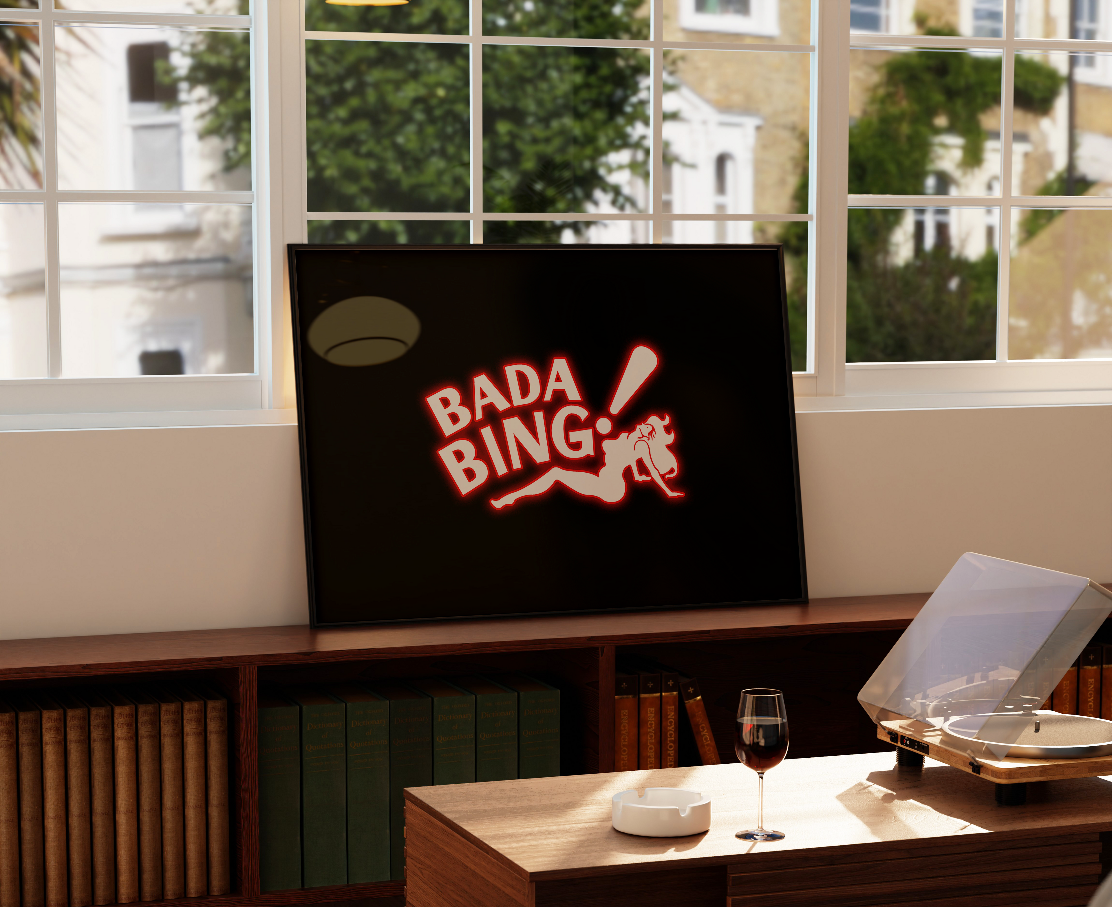 The Sopranos - Bing Sign Landscape