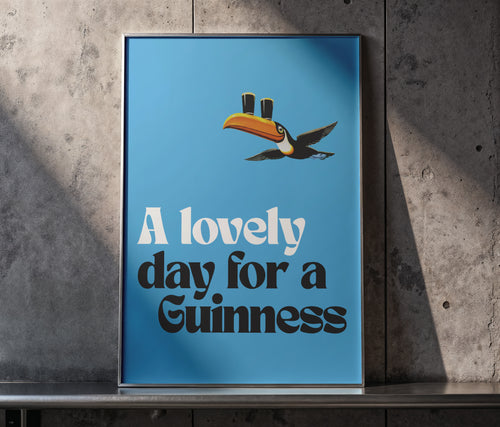 Lovely Day For A Guinness - Blue