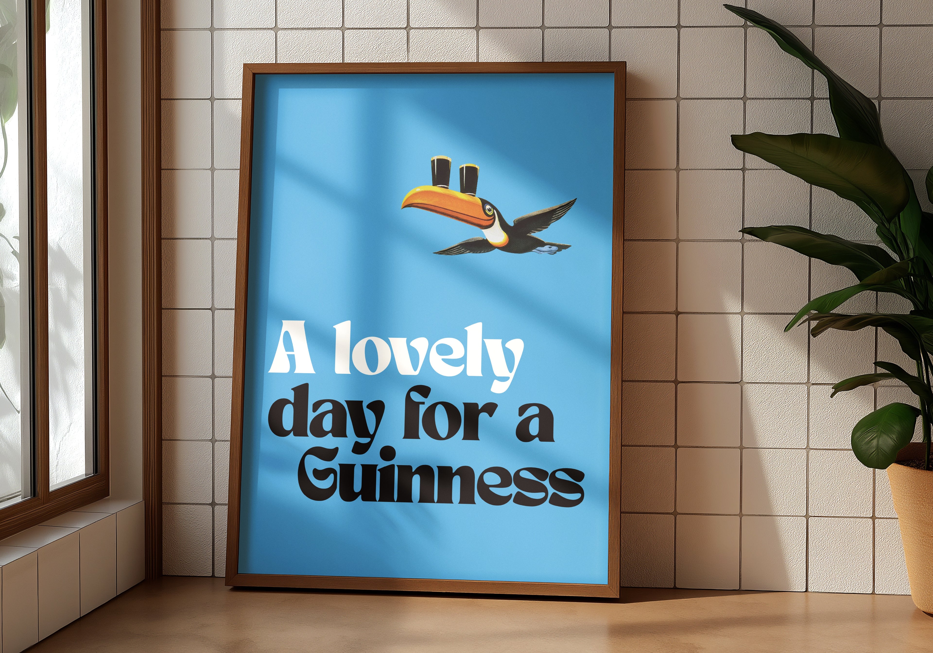 Lovely Day For A Guinness - Blue