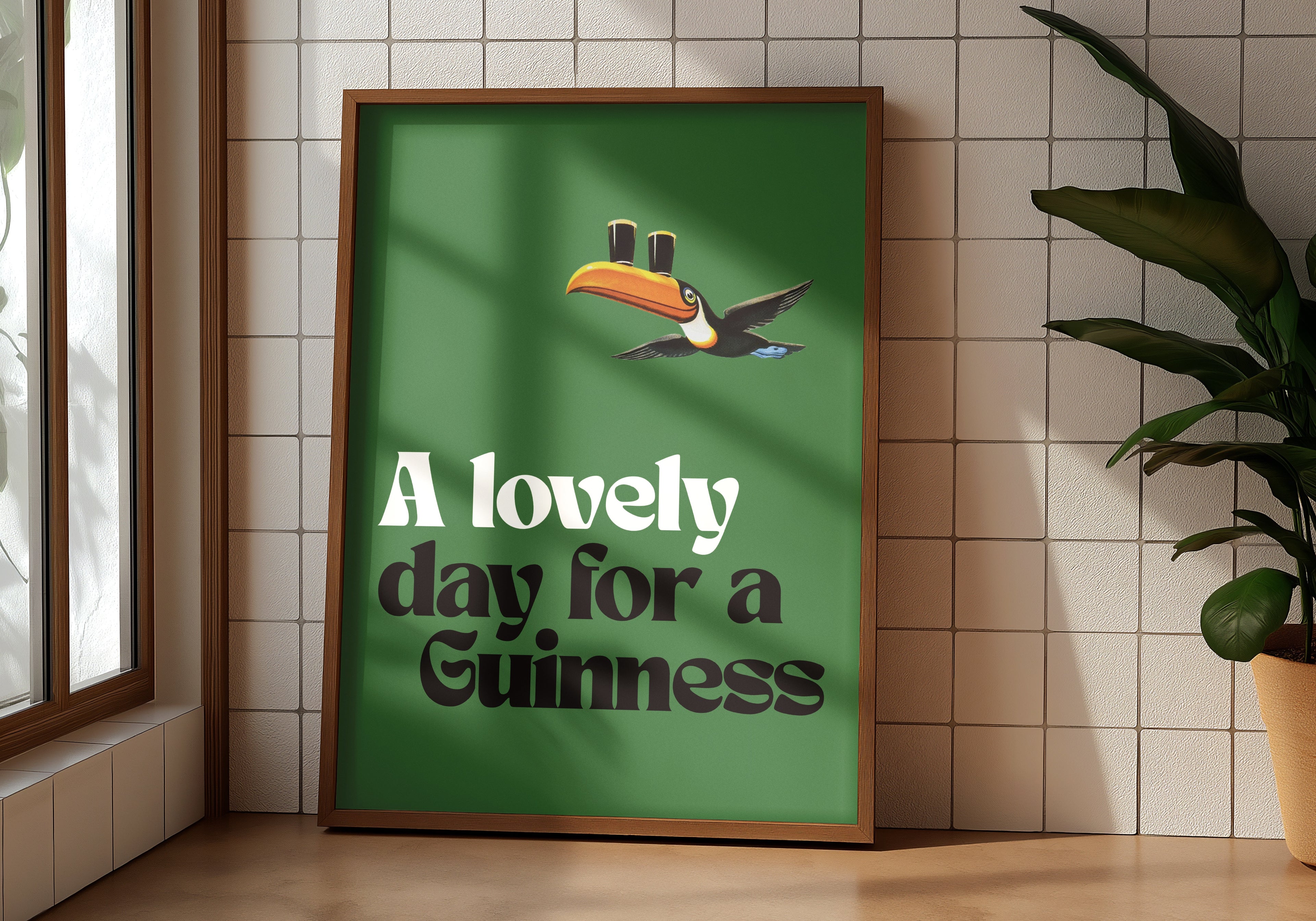 Lovely Day For A Guinness - Green
