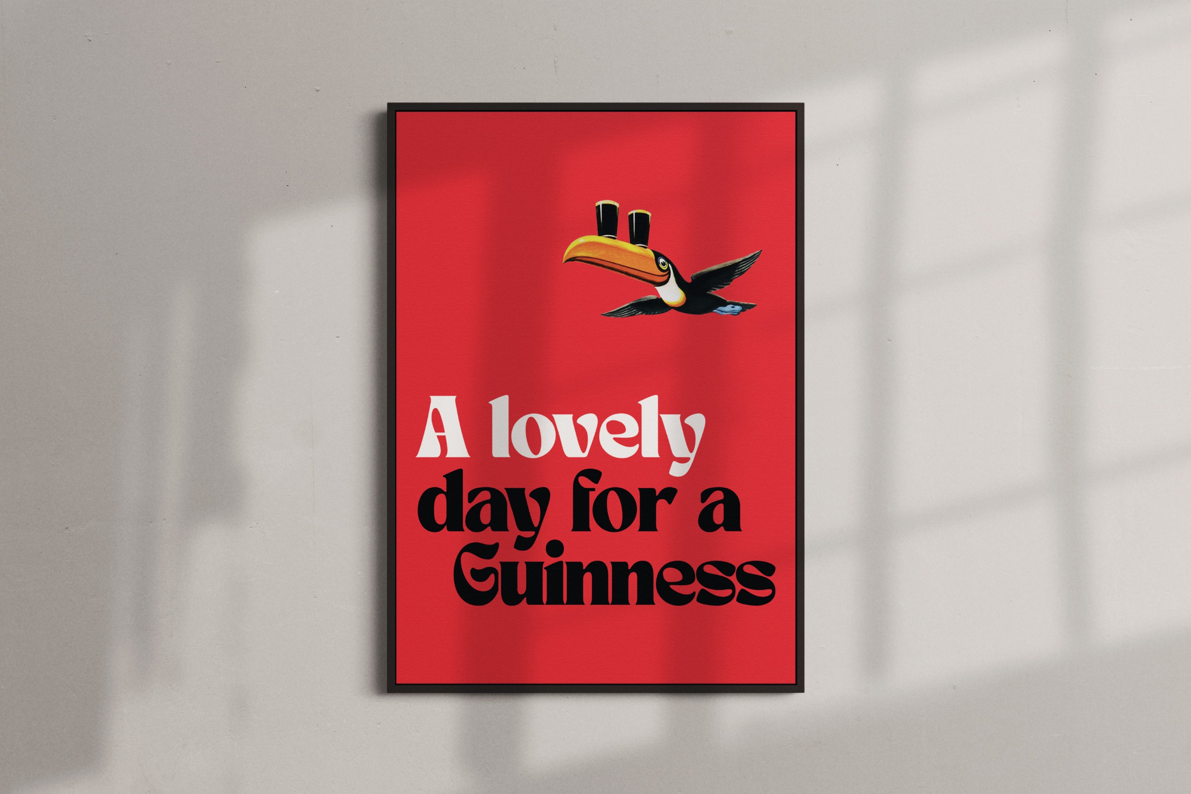 Lovely Day For A Guinness - Red