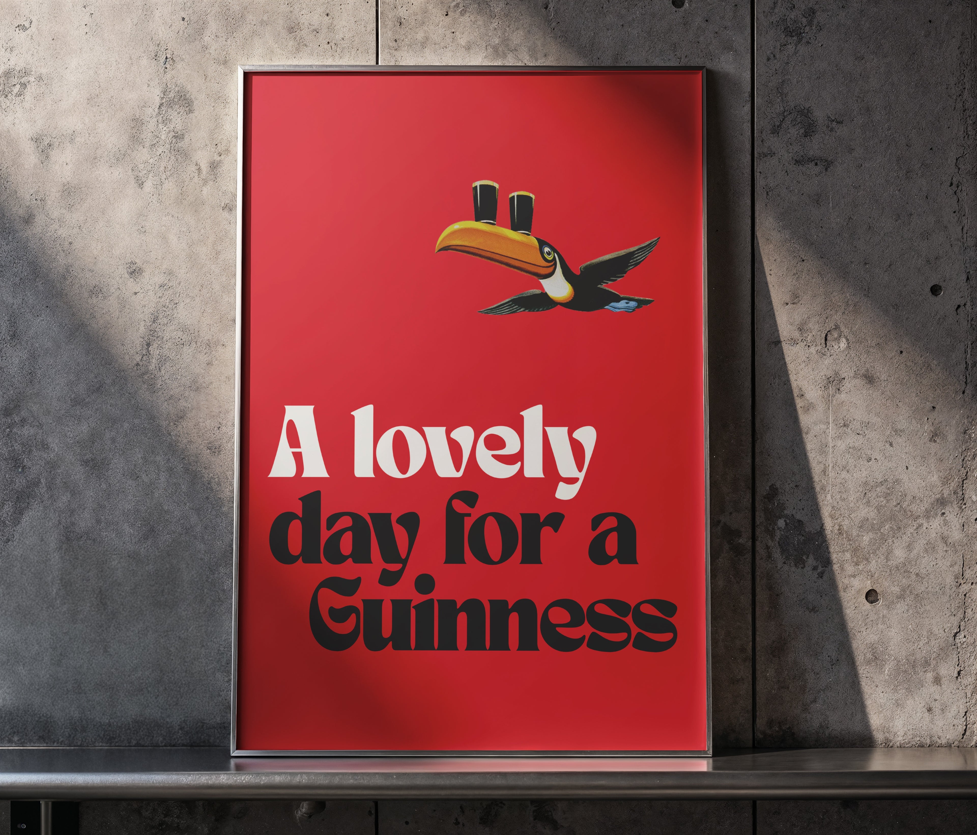 Lovely Day For A Guinness - Red