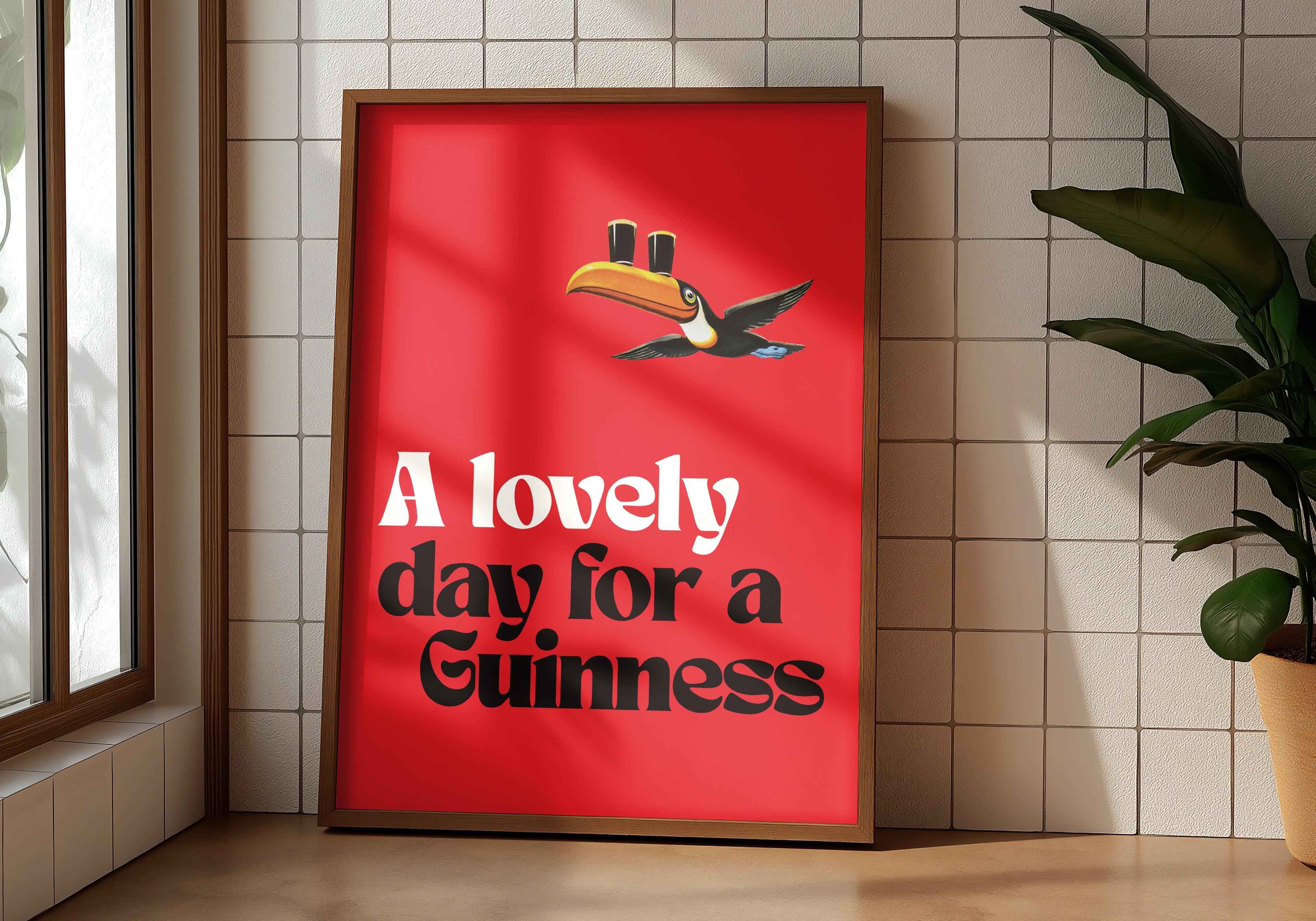 Lovely Day For A Guinness - Red