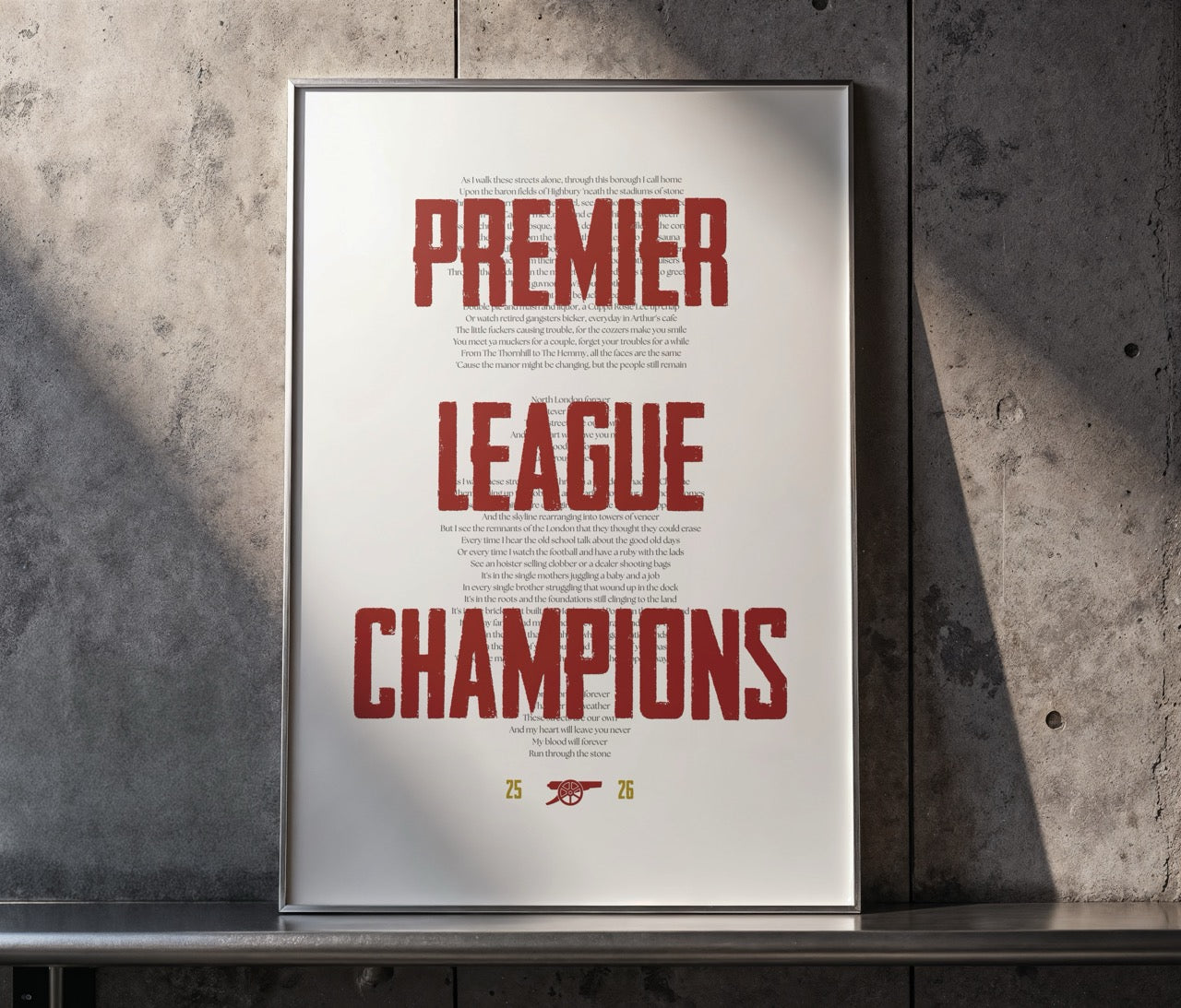 Arsenal - Champions 25/26