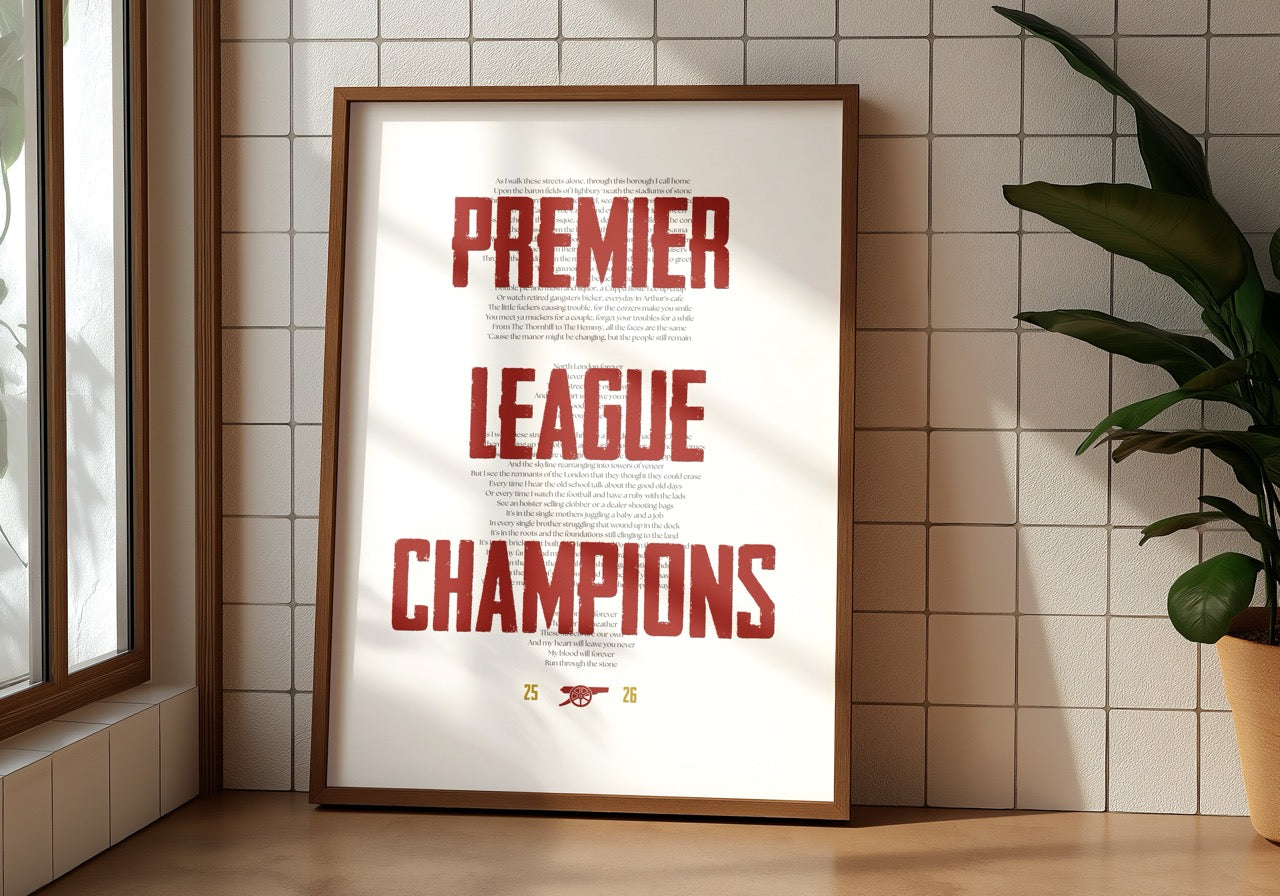 Arsenal - Champions 25/26