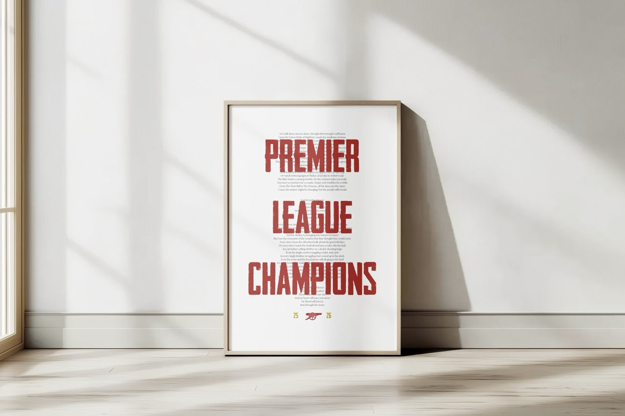 Arsenal - Champions 25/26