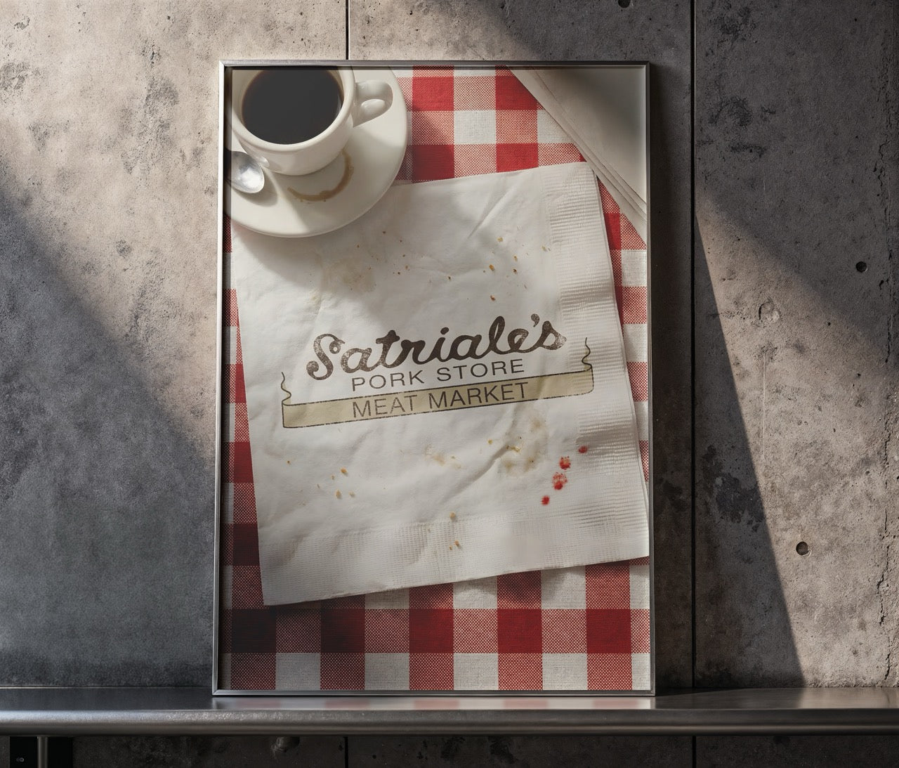 The Sopranos - Satriale's Table