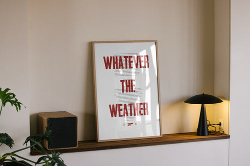 Arsenal - Whatever The Weather 25/26